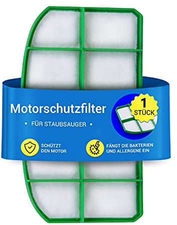 VIOKS Filtro di protezione del motore per aspirapolvere, 160 x 95 x 5 mm, per aspirapolvere Vоrwerk Kobold VK200-VK220 / Vоrwerk