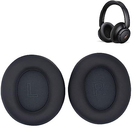 Earpads for Anker Soundcore Life Q30 q30bt Q35 Replacement Ear Cushion Pads with Protein Leather and Memory Foam for Replacement Ear Cushion Pads for Soundcore Q30 q30bt & Q35
