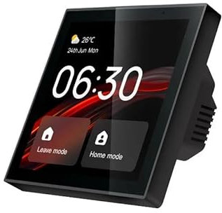 Extralink Smart Life Control Panel, Smart Home Panel, WiFi Smart Interruttore, Bluetooth, Zigbee, Smarthome Termostato, Sistema vocale Alexa, Tuya App, 256 MB RAM, processore a 4 core, Smart Display