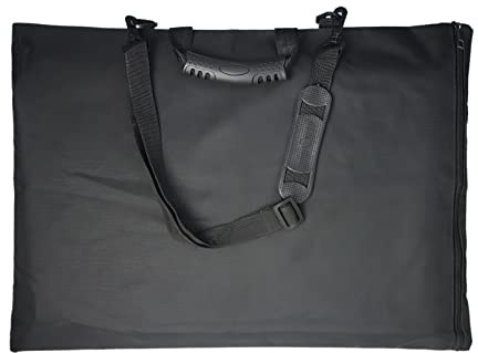 A3 Art Portfolio Case - Portable Drawing Board Bag, Waterproof Backpack, Large Carrying Tote With Shoulder Strap for Painting and Sketch Storage - Artist, Student, Adult, Kids
