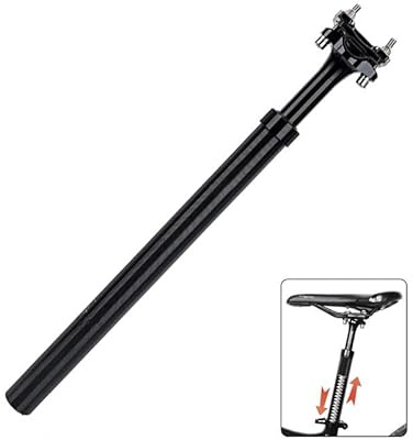 FROON 27.2/28.6/30.0/30.4/30.8/31.6/33.9mm Sattelstütze,Gefederte Fahrradsattelstütze,MTB Rennrad Sattelstütze,Aluminium Ersatz Spring Federsattelstütze E-Bike,MTB,Trekking Citybike