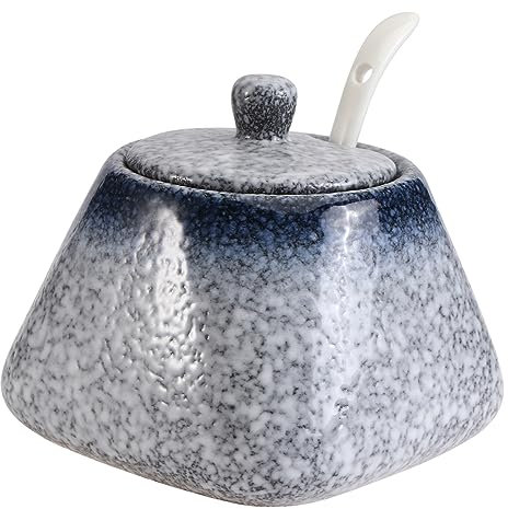 PRETYZOOM pot petits contenants bol de garrigue tasses à condiments bols d'assaisonnement avec couvercles bocaux ancien sucrier petit récipient boîte d'assaisonnement distributeur