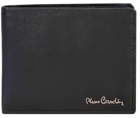 Pierre Cardin Portefeuille Homme, Cuir Véritable, Slim, Fin RFID, Cadeau, Porte Monnaie, Porte Billets