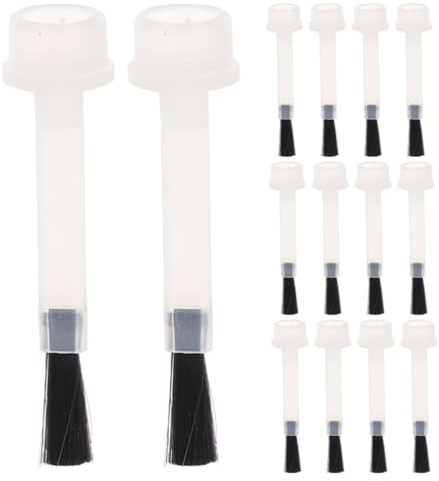 Beaupretty Nail Polish Brush Replacement Nail Art Applicators for Precise Gel Polish Application Liquid Manicure Brush for Design Replacement Bottles Brushes