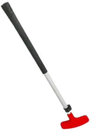 Barnputter | Justerbar putter för golf | tvåvägs barnputter med utdragbar axel, justerbar storlek för juniorgolfare, vänster- och högerhänt | Inomhus/utomhus barnklubb golfset