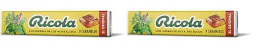 Ricola Caramelos - Stick 31.5 g, Sabor Hierbas (Paquete de 2)