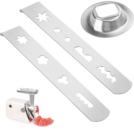 GVSS Lot de 3 Accessoire Pâtisserie pour Hachoir de Diamètre 68 mm, Accessoires Hachoir à Viande Universel,Accessoire pour Hachoir pour Kitchenaid,Compatible avec MUM4/MUM5