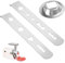 GVSS Lot de 3 Accessoire Pâtisserie pour Hachoir de Diamètre 68 mm, Accessoires Hachoir à Viande Universel,Accessoire pour Hachoir pour Kitchenaid,Compatible avec MUM4/MUM5