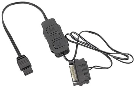 Thewasc Interfaces SATAS Efficaces Câble d'alimentation du Ventilateur RGBS 3PIN / 4PIN RVB