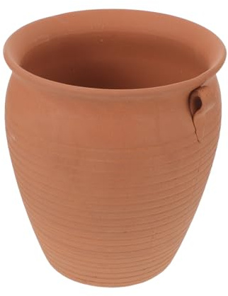 iplusmile Boîte de Conservation pour Pommes de Terre Bocal à Légumes Racines Terre Cuite Aéré pour Gingembre Oignons et Pot de Conservation