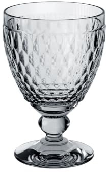 Villeroy & Boch Boston Vaso de agua, Cristal, Transparente, 144 mm