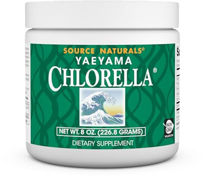 Source Naturals Chlorella, from Yaeyama Powder, 8 Ounce