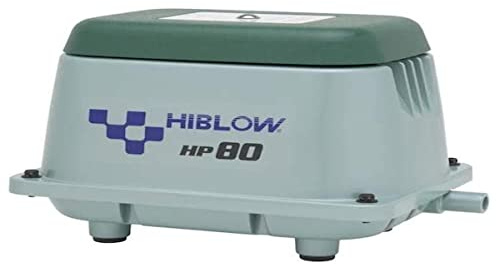 HiBlow SC388 Luftpump, Blå, max. 80 L/Min