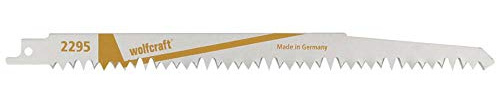wolfcraft Säbelsägeblatt Hcs 220mm, schwarz, 220 mm, 2295000