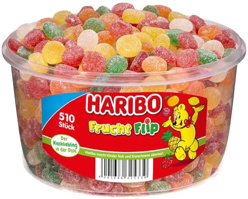 Haribo Frucht Flip, 1er Pack (1 x 1.275 kg)