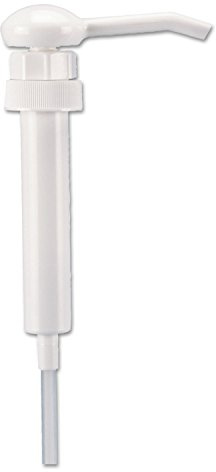 Boardwalk Siphon Pump, 1 oz/Pump, For 1 gal Bottles, Plastic, 12 Tube, White, 12/Carton