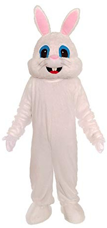 To.beone påskhare kostym kanin maskot kostym halloween jul vuxen maskeradklänning ..