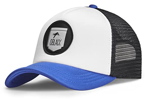 Oblack Cappello Uomo Blu Classic Blue con Retina Regolabile Cappello Invernali Uomo Berretto Uomo Berretto Donna Cappello Donna Invernale Cappelli Uomo - Cappellino Uomo con Visiera