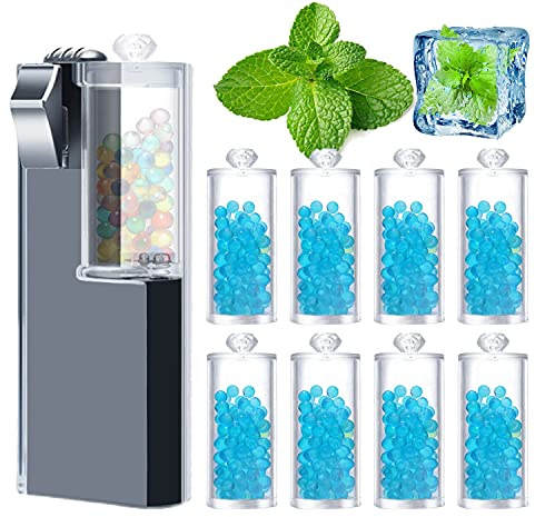 Aromakapseln Zigarettenfilter Spender explosion perlen kugel kapsel click filter aromakugeln infusion flavour zigarettenfilter capsules (1 Maschine And 800 PCS Burst Beads)