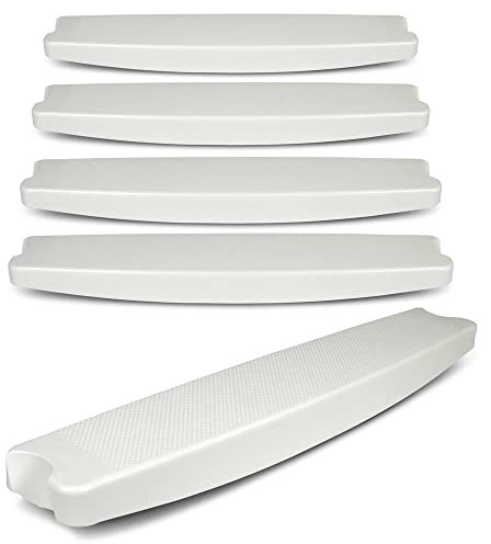 Astral Pool Ersatzstufe Kunststoffstufen mit Schrauben für Poolleiter Edelstahlleiter Leiterstufe Stufe Schwimmbad Treppenstufe Treppe Swim-tec (5 Stück)