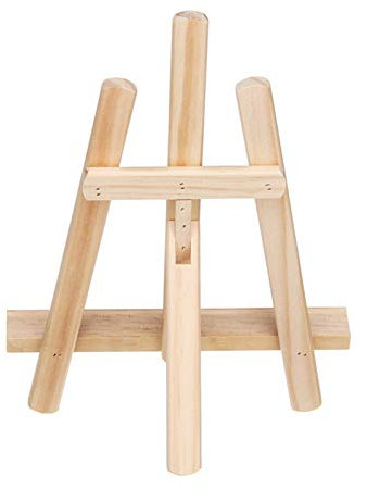 DUNSBY Kunststoff bilderrahmen 21x28cm hölzerne Staffelei Künstler Kunst Staffelei Handwerk Holz verstellbare Tischkartenständer Displayständer Kalender Aufmä