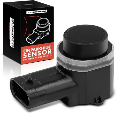 Frankberg Parksensor 3-polig Vorne/Hinten Kompatibel mit Golf Plus 521 5M1 1.2L-2.0L 2005-2013 P.a.s.s.a.t 3C2 1.4L-3.6L 2005-2010 A4 8K2 B8 1.8L-3.2L 2007-2015 Replace# 1S0919275
