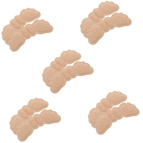 Healvian -wear Fußpflaster 5er-pack Fersenpolster Aus Schwamm Selbstklebende Fersengriffe für Damenschuhe mit Hohen Absätzen