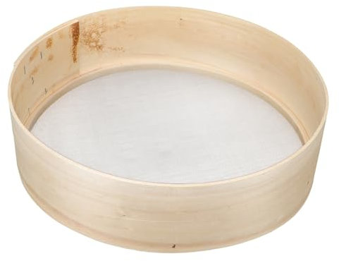 CLISPEEDe Harina De Madera Portátil De Harina Doméstico para Hornear Utensilio De Cocina para Colar y Levadura