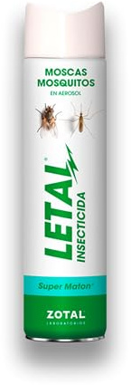 Insecticida Moscas y Mosquitos Letal Zotal Super Maton 750ml MUY EFICAZ | Insecticida Spray para todo tipo de insectos voladores | Uso Interior y Exterior Acción Inmediata | Nexum Market