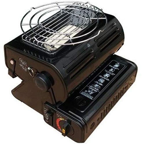 Rsonic - Calentador de gas portátil para camping (1,3 kW, quemador cerámico, horno de gas, calefactor)