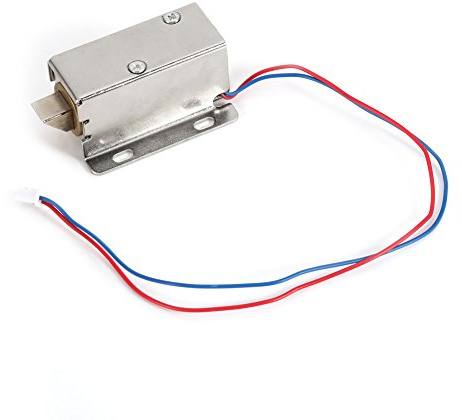 DC 12 V Elektromagnetische Elektroschloss Kleine Größe Schrankschloss für Schrank Schublade Sicherheitsschloss Intelligentes Schloss Mini Tür Schublade | Türschloss für Schubladen und Schränke, Magnetverriegelung, kompakte Bauweise, einstellbare Schlosszunge