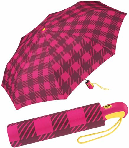 ESPRIT Taschenschirm Easymatic Light Gingham Checks
