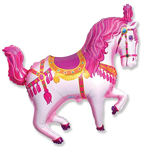 Ballonim® Zirkuspferd ca. 80 cm Luftballons Folienballon Party DekorationGeburtstag