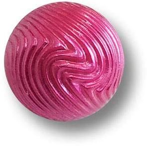 10er Set süße, kleine Kugelknöpfe aus Kunststoff in pink metallic. Ø: ca. 10mm!