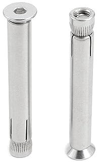 OqcEha Stecker an der Wand, Betonschrauben, Senkkopf-Dehnschrauben aus Edelstahl 304, Flachkopf-Innensechskant-Dehnschrauben, m6m8m10m12-M10*90mm*5St (Color : M8*60mm*10pcs)
