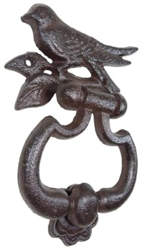 Generisch Großer Türklopfer Vogel Gusseisen 18 x 13 x 4 cm Figur Deko GTT K38