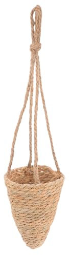 Toddmomy Macrame Plant Hanger Jute Crochet Long Plant Hanger Hanging Planter Holder for Home, Patio, Garden