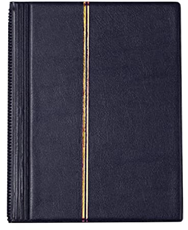 Briefmarkenalbum, 10 Blatt (20 Seiten), Präsentationshalter, Freunde, Sammler, Blau