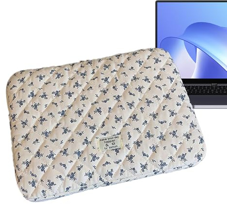 Laptopfodral, bärbar datorväska, 35 x 25 cm fodral med stötdämpning, skyddande resetillbehör, kontorsutrustning med design, campingutrustning för vandring, picknick pendling användning