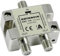 Kathrein EBC 110 Kabelsplitter Silber - Kabelspalter oder -kombinatoren (Kabelsplitter, 5-2400 MHz, Silber, Metall, F, 55 mm)