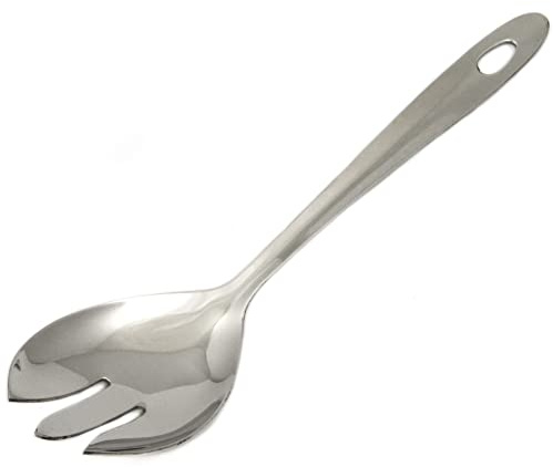 Chef Craft Select Small Salad Serving Fork, 9.5 inches, Stainless Steel