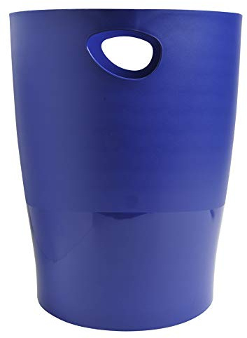 Exacompta Pack de 8 Papeleras ECOBIN Azul Noche