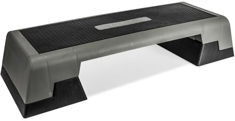 VirtuFit Professionell aerobicsstepp/stepper justerbar - träningsutrustning - steg för hemmet