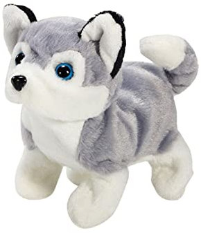 Plüsch elektronische Hundehaustiere, Plüsch Teddy Elektronisches interaktives Spielzeug Walking Musikalisches Singen Intelligentes Hundespielzeug reizender bellender Hund Plüsch Spielzeug für Kinder