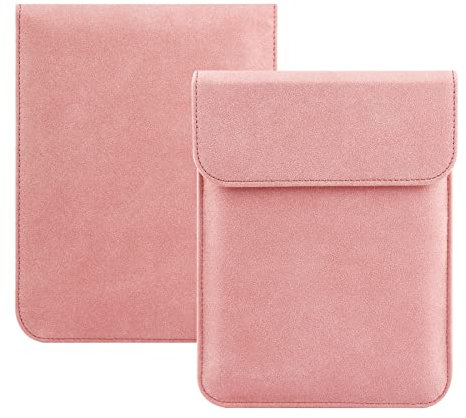 HoYiXi Hülle für 6,6.8,7 Kindle Paperwhite/Colorsoft/Signature Edition 2024-2012 Sleeve Case Schutzhülle Tasche für 6 Zoll 6.8 Zoll Kobo/Tolino/Pocketbook ebook Reader - Rosa