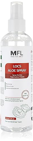 Made For Locs Vegan Aloe Refresher Spray| Locs Moisturizer | 8 oz
