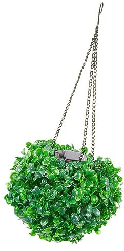 Amosfun Rtificial Solar Topiary Ball Decor Led Lights Sturdy and Easy to Care Garden