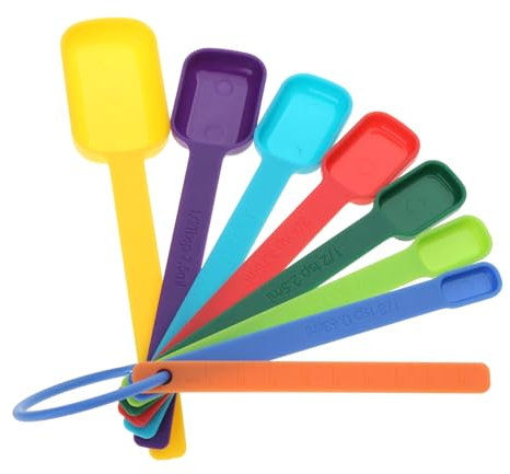 7 Pack Measuring Cups/Spoons Measuring Teaspoons Set Material for Kitchen Cooking Baking Kitchen Gadgets Measuring Cups Set