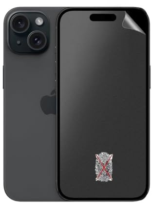 SRSRROP Film Protecteur Hydrogel Mat pour iPhone 15 (6.1)