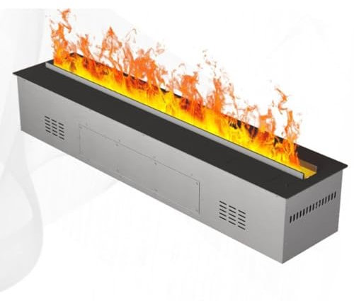 Elektrisk kamin med vattenånga 3D APP infälld brännare 100 Pro-Line